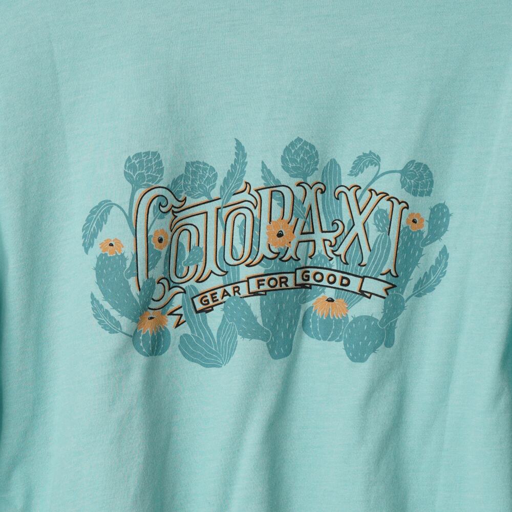 Cotopaxi Organic Cotton/Recycled Polyester Shirt Do Good Crew Long Sleeve Cactus - Picture 5 of 7